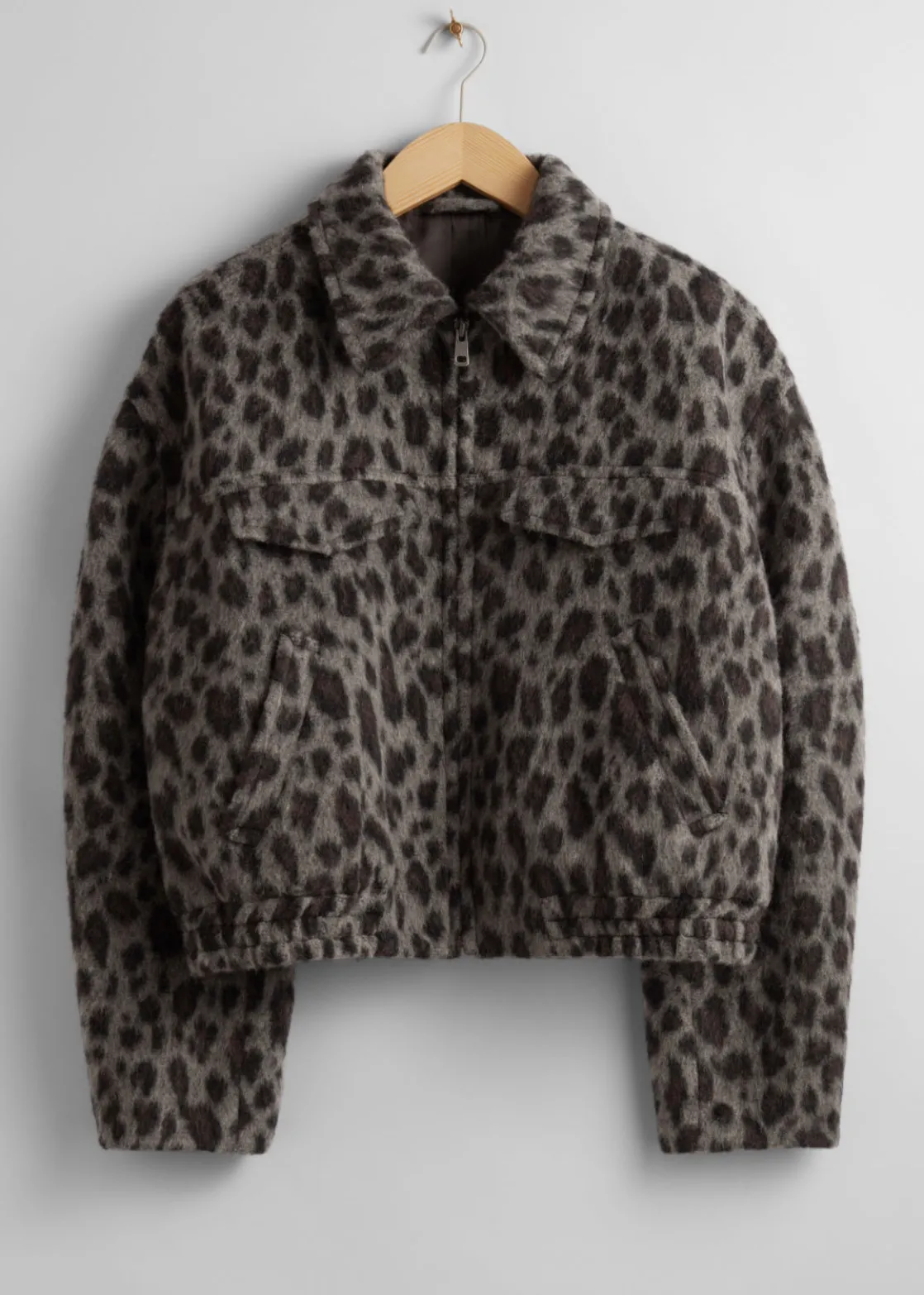 Oversized Zip Jacket