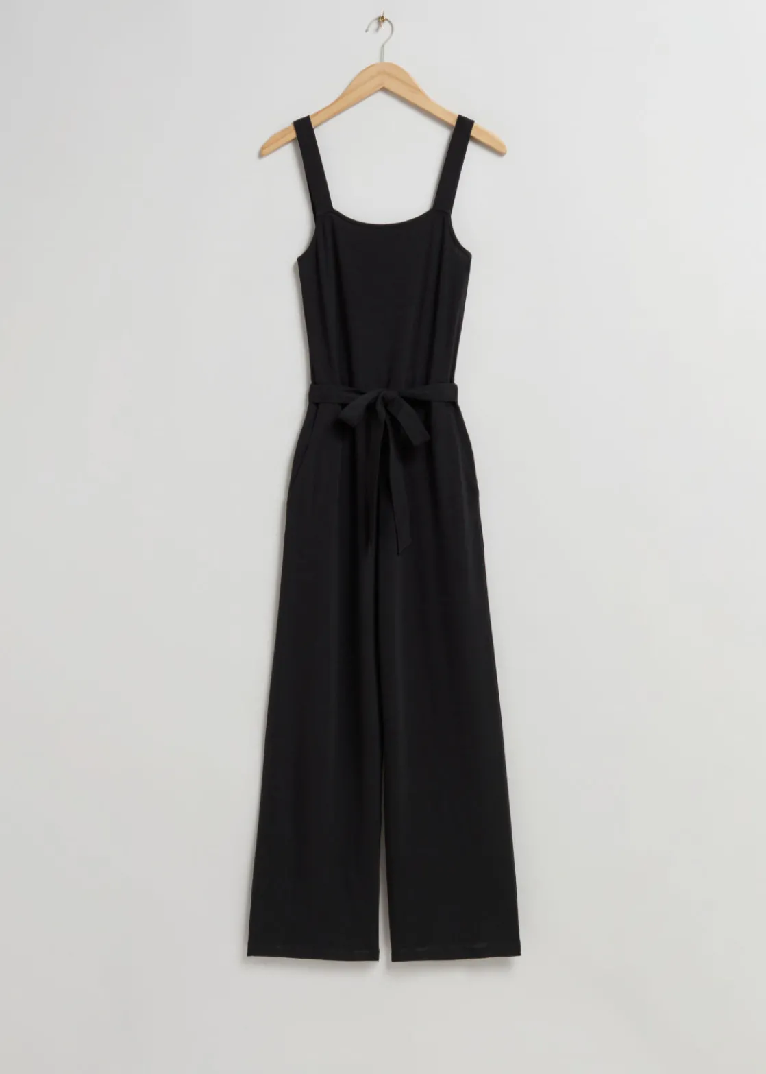 Square-Neck Jumpsuit