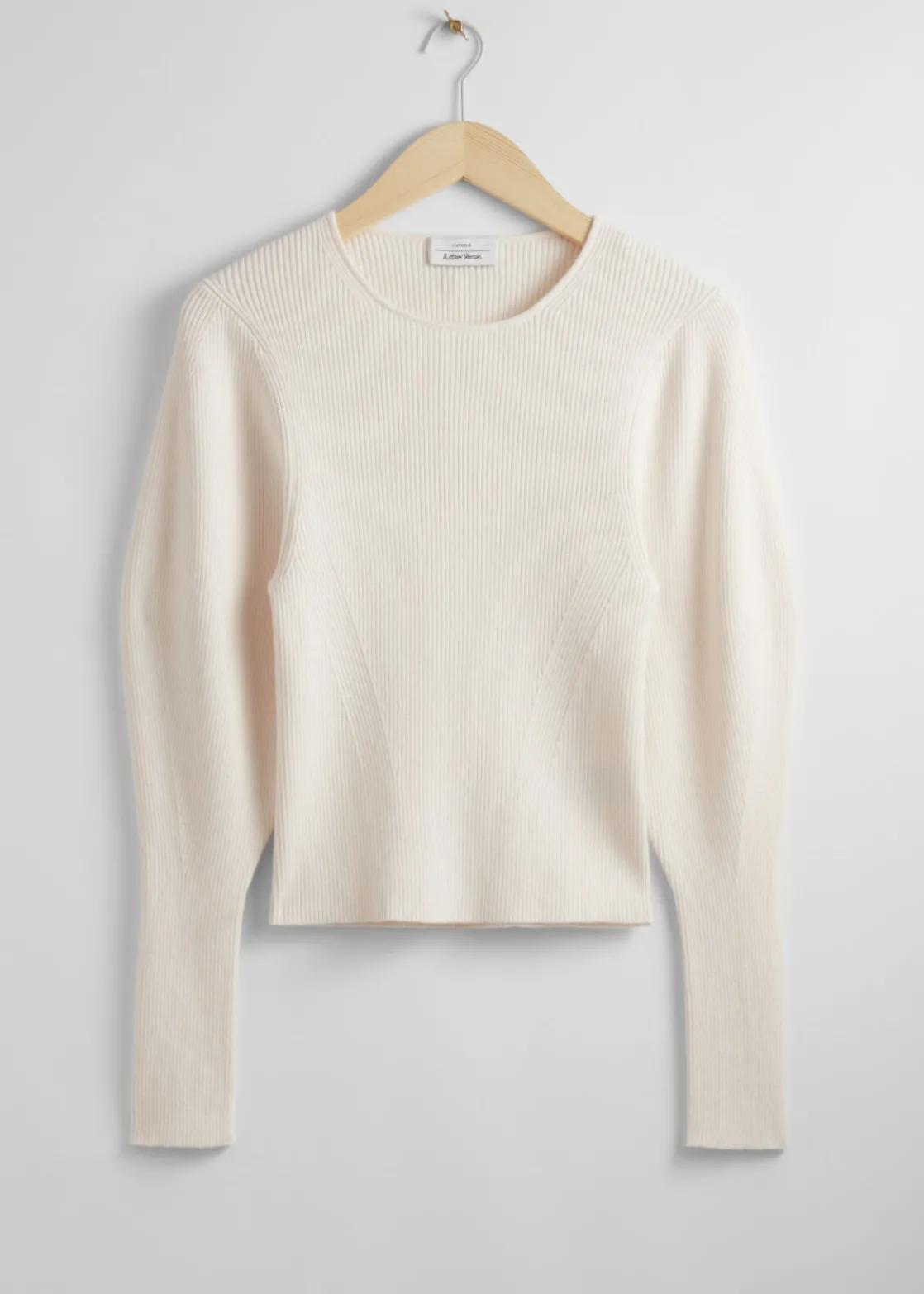 Slim Rib-Knit Sweater