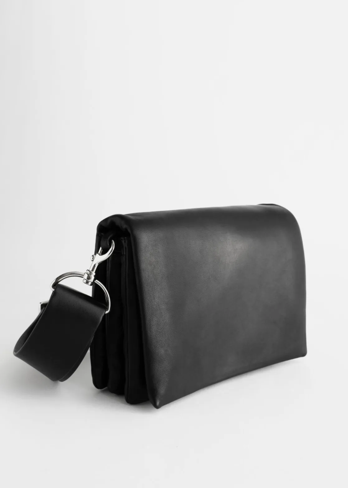 Chrome Free Leather Crossbody Bag