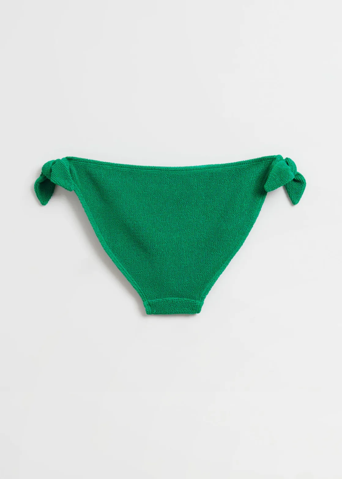 Crepe Knot Tie Bikini Bottoms