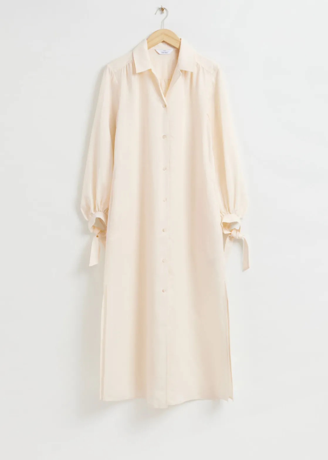 Oversized Airy Shirt Dress