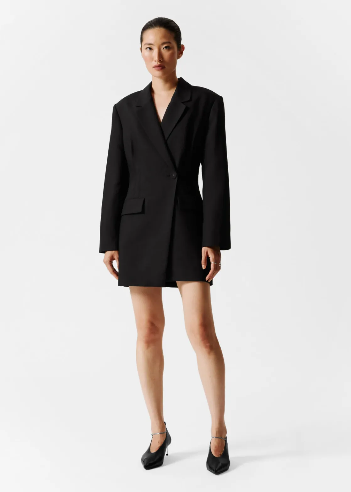 Structured Blazer Mini Dress