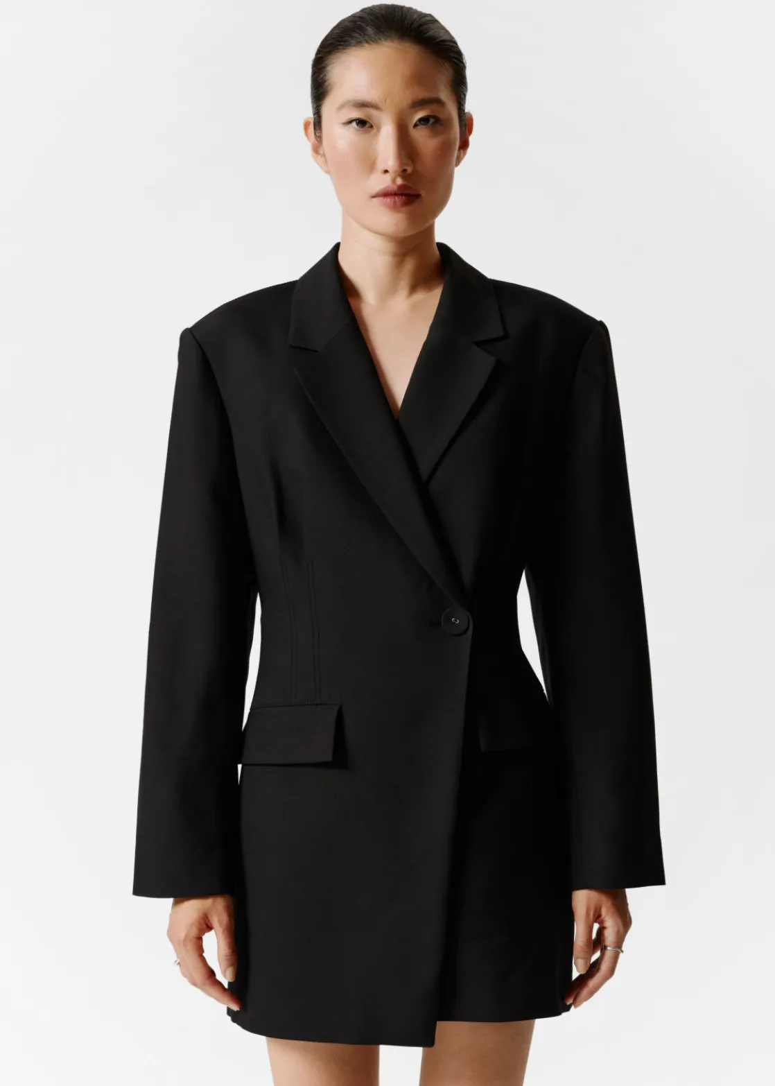 Structured Blazer Mini Dress