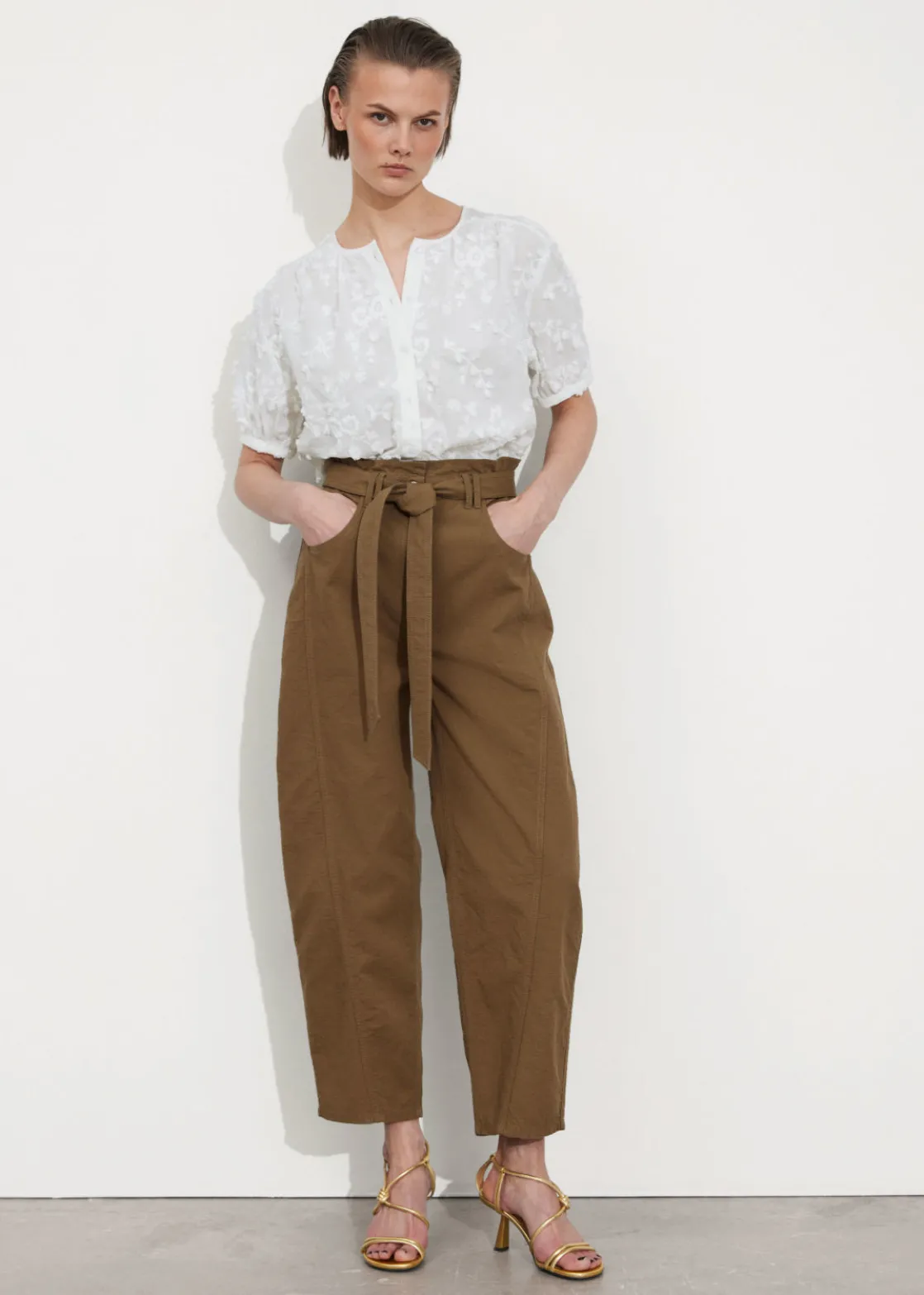 Paperbag Waist Trousers