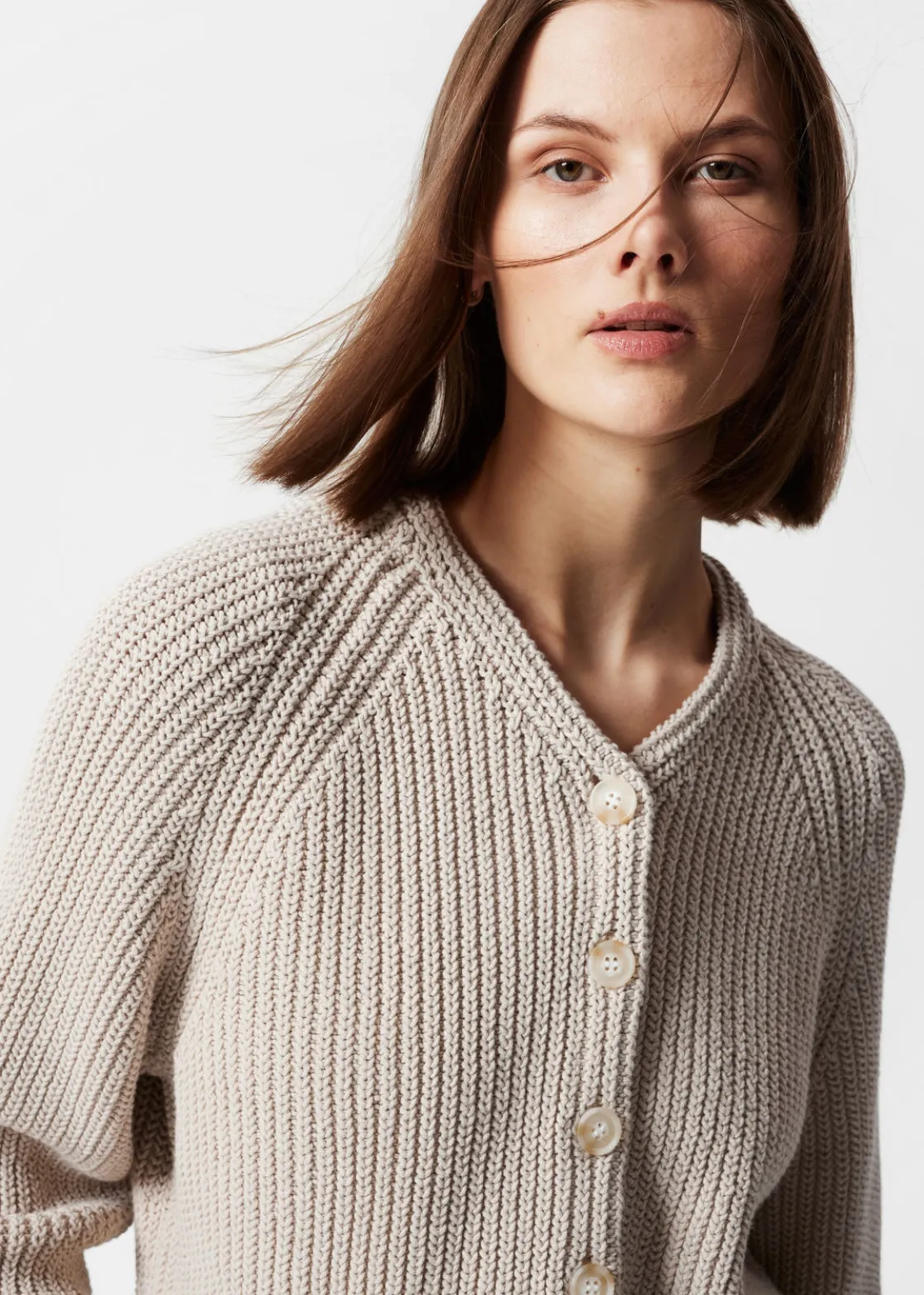 Relaxed Knit Cardigan