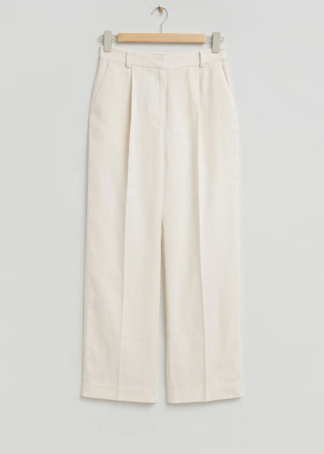 Wide Linen Trousers
