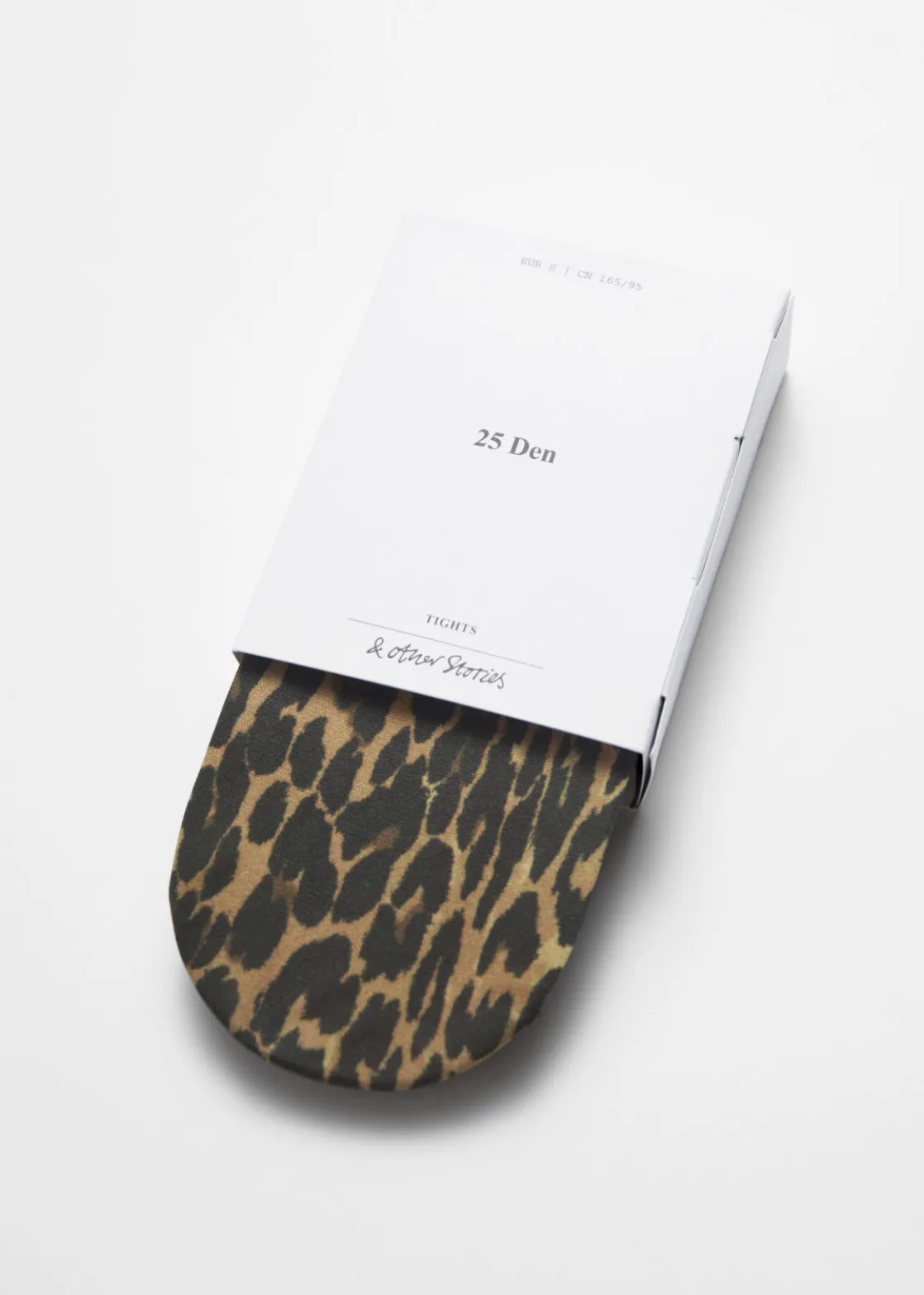 Leopard-Print Tights