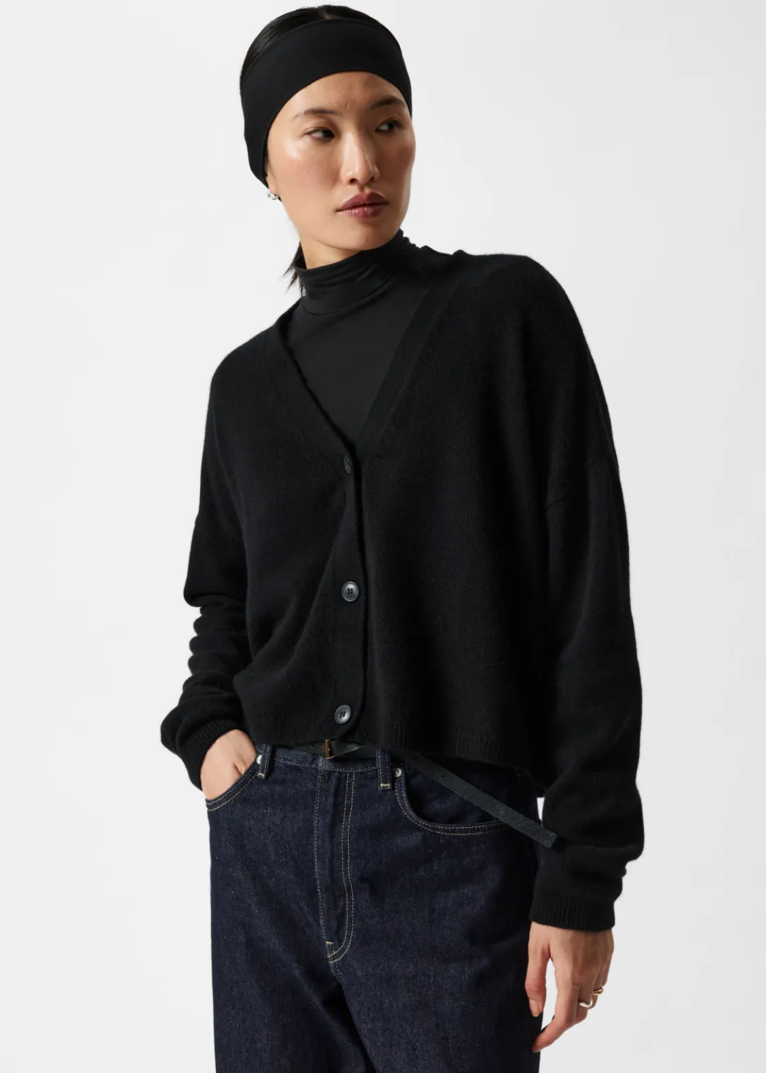 Oversized Cashmere Cardigan