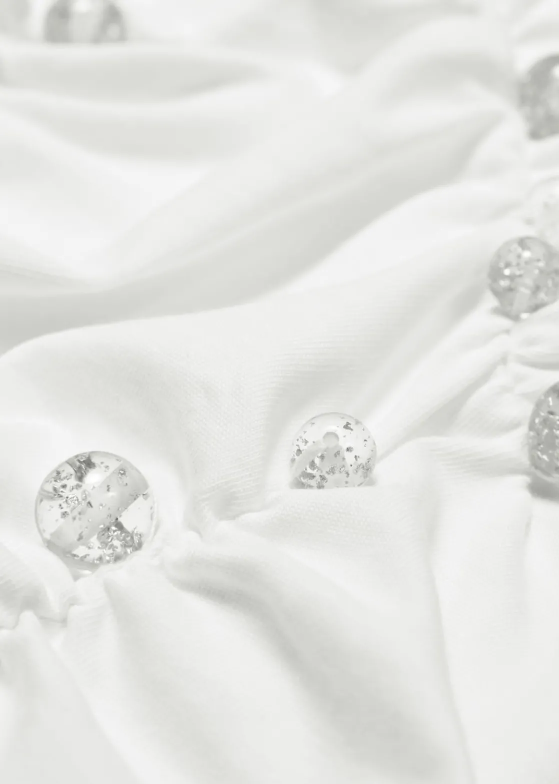 Beaded Off-Shoulder Top