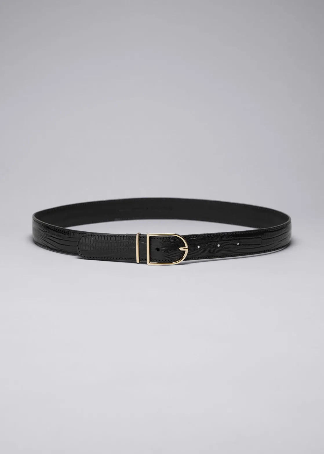 Mid-Waist Leather Belt