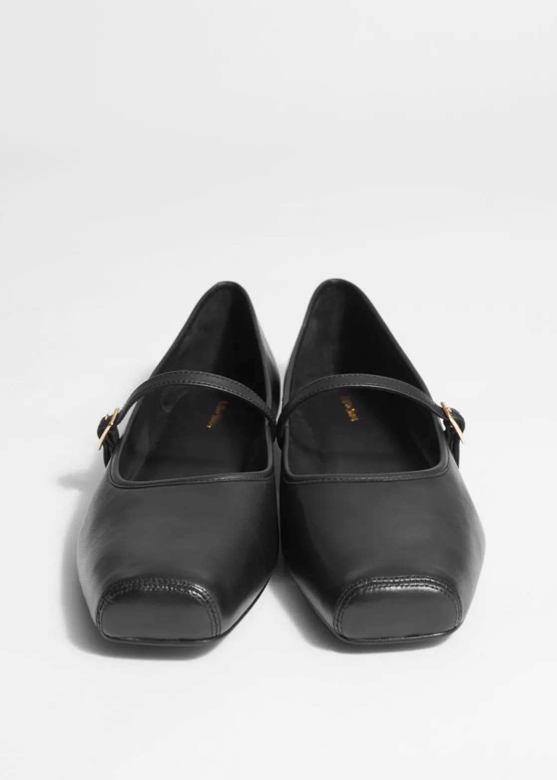 Square-Toe Ballet Flats