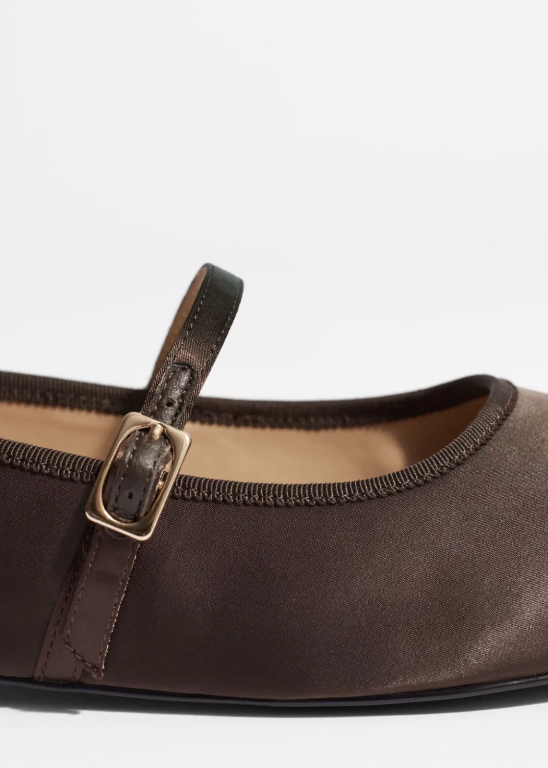 Square-Toe Ballet Flats