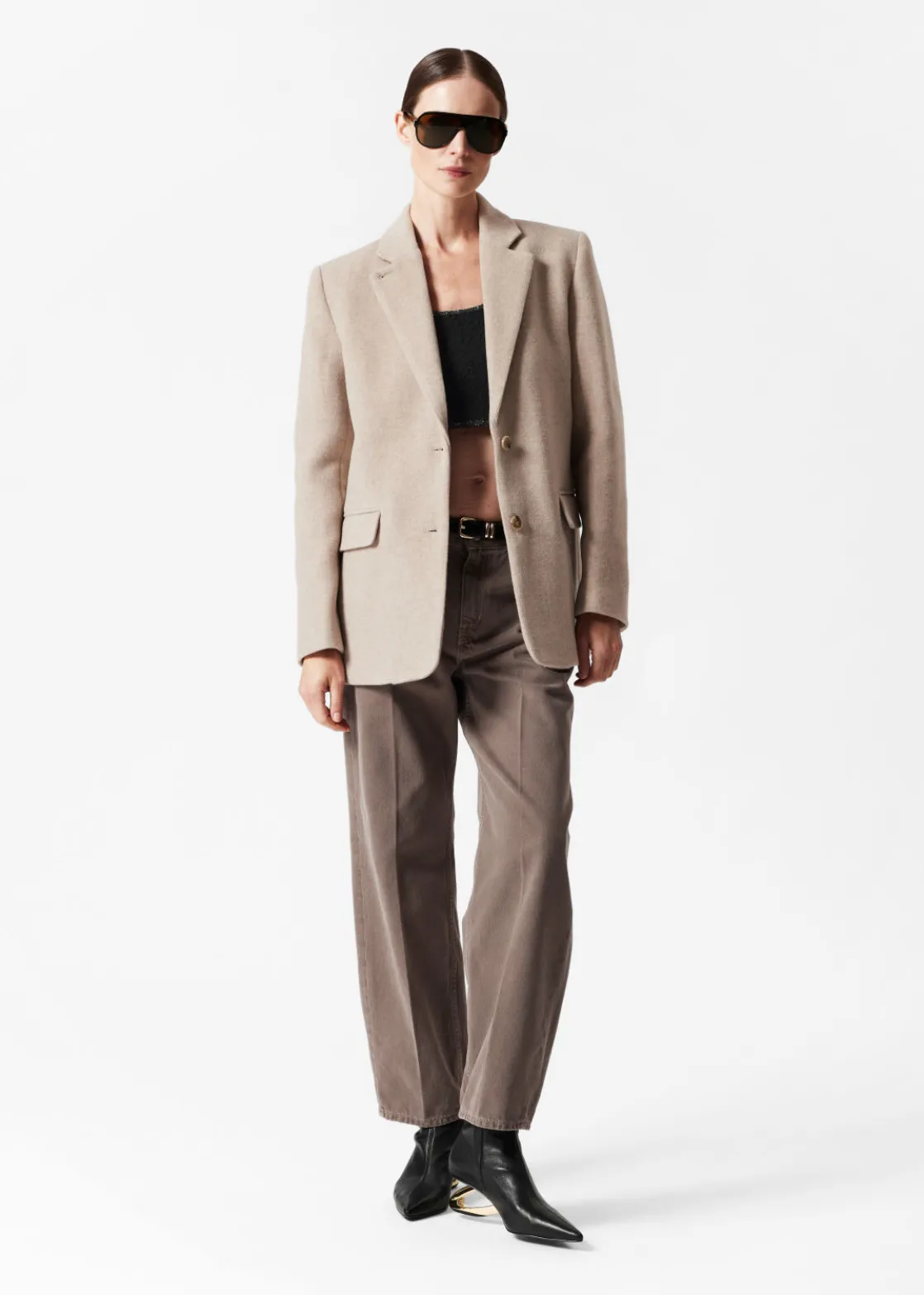 Oversized Wool Blazer