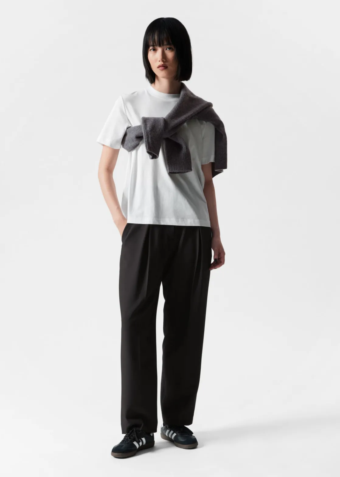 Tailored Tapered Trousers