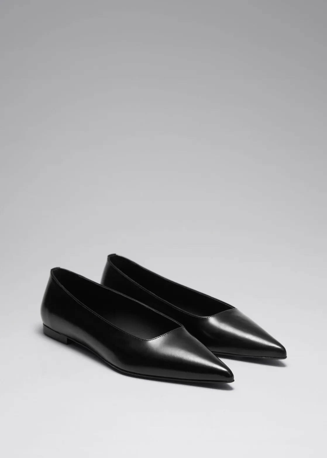 Point-Toe Ballet Flats
