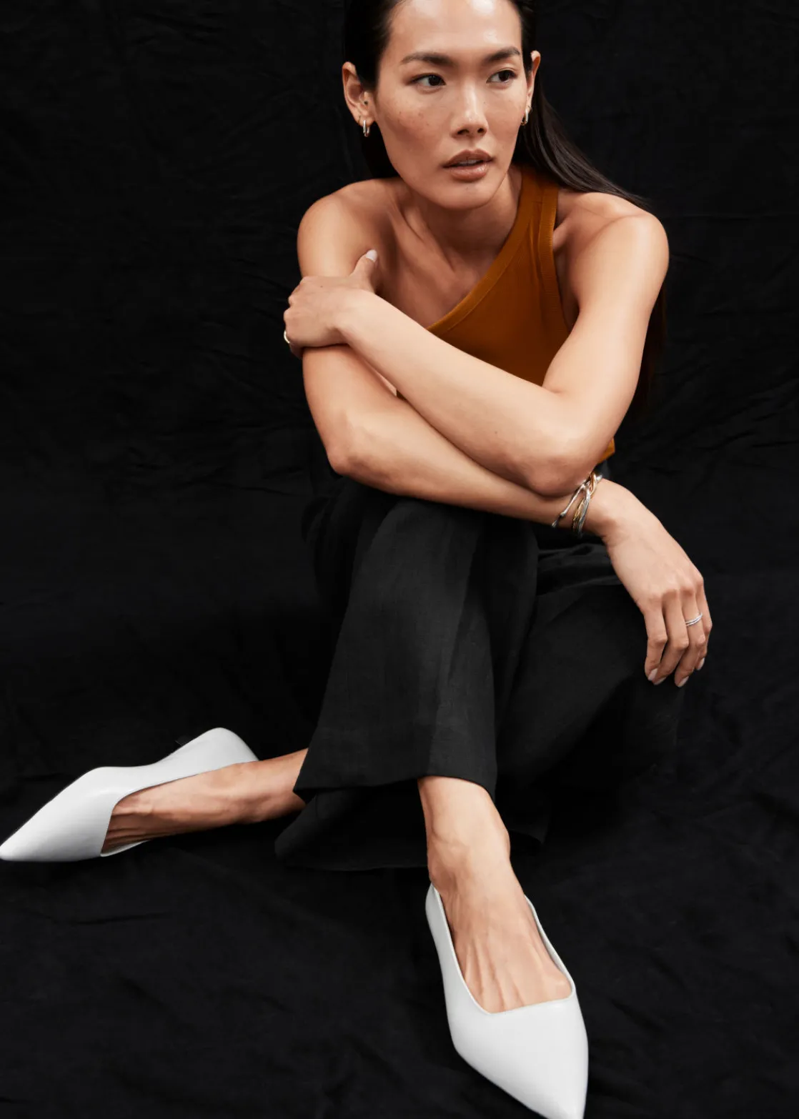 Point-Toe Ballet Flats