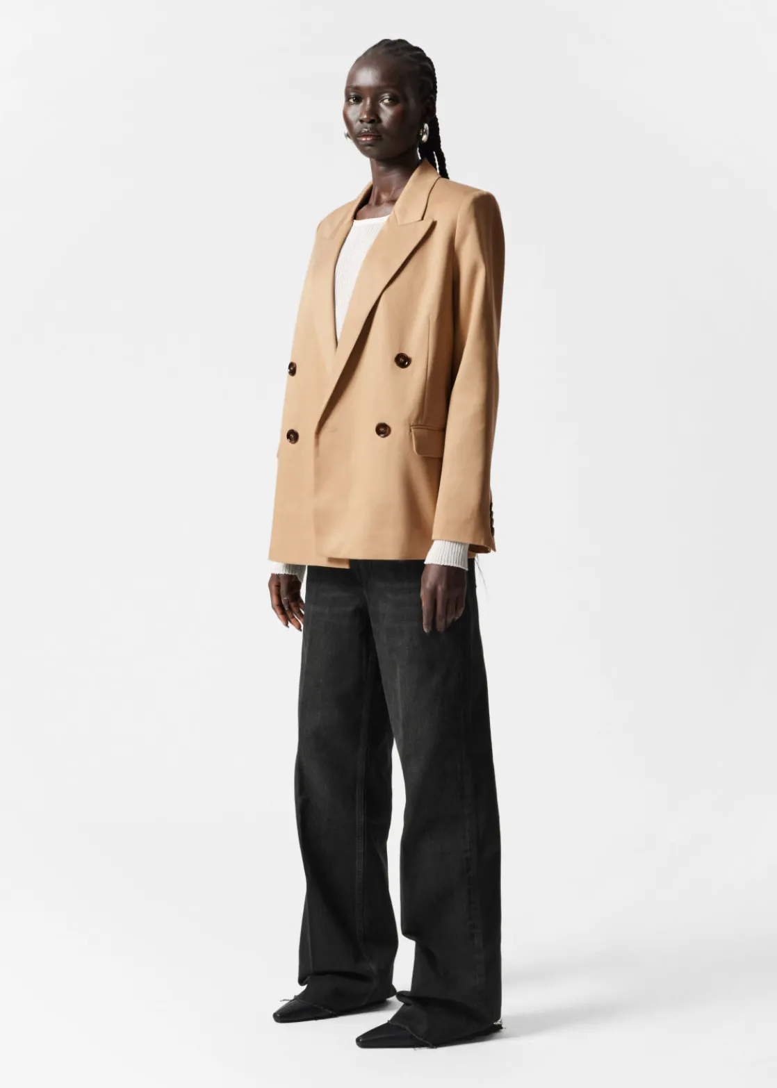 Double-Breasted Blazer