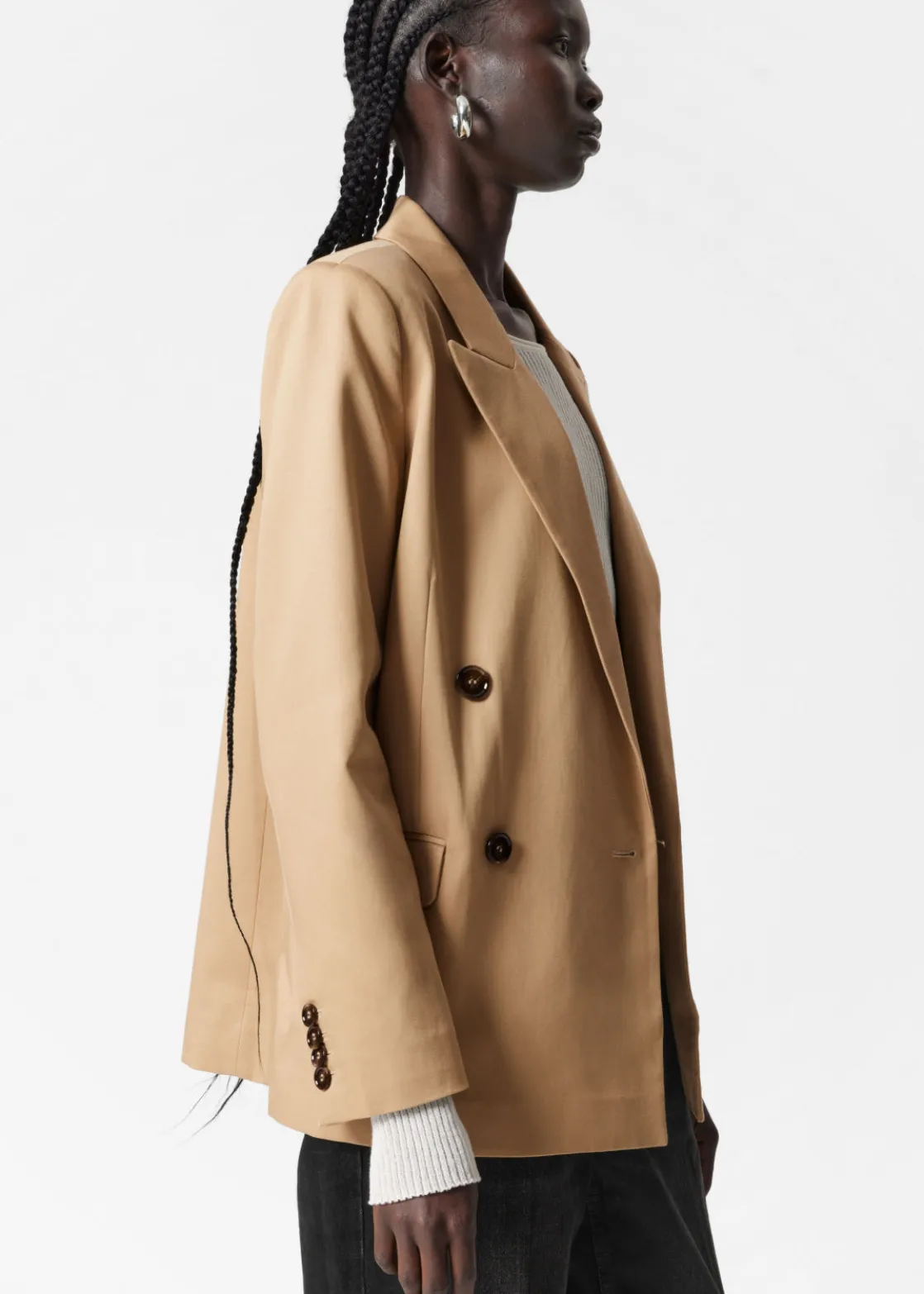 Double-Breasted Blazer