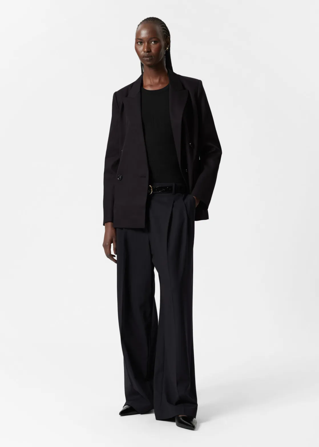 Double-Breasted Blazer