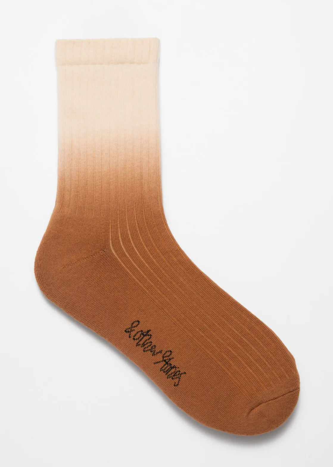 Ribbed Gradient Socks