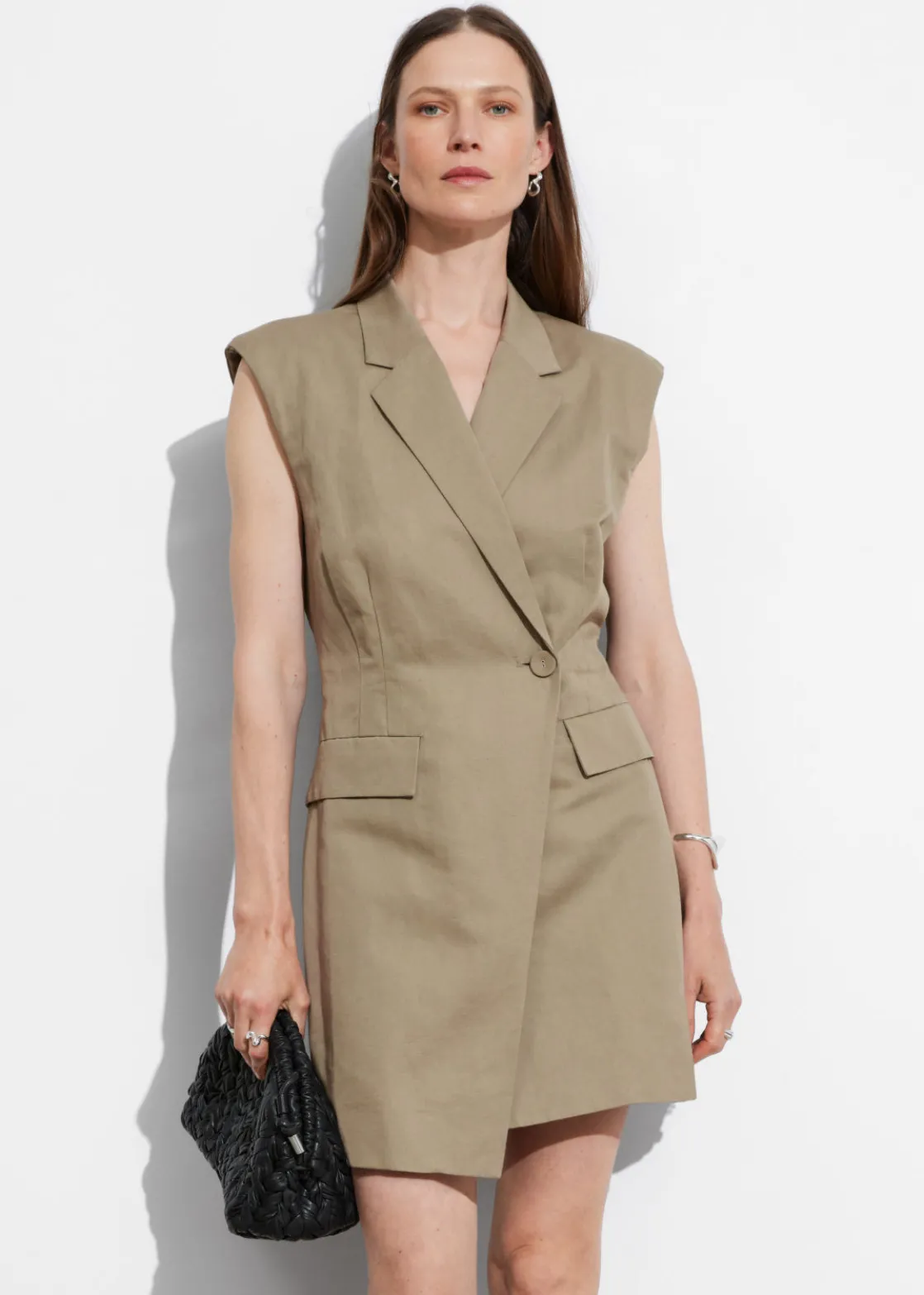 Structured Blazer Mini Dress