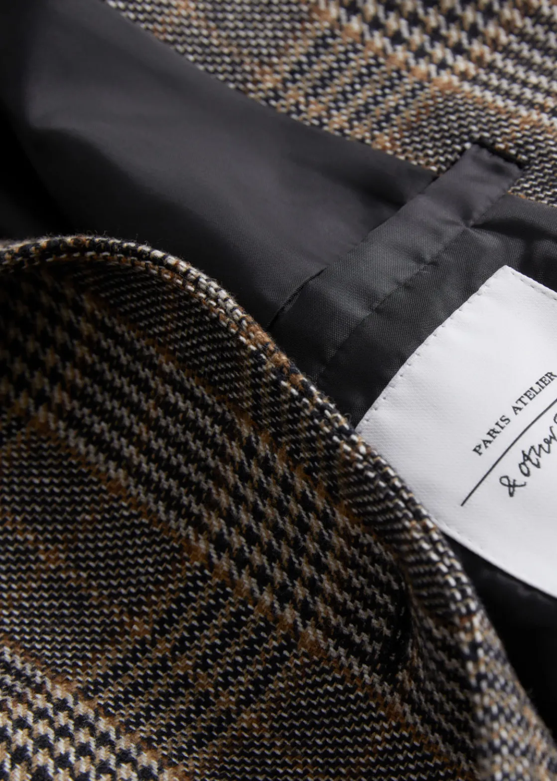 Fitted Checked Blazer