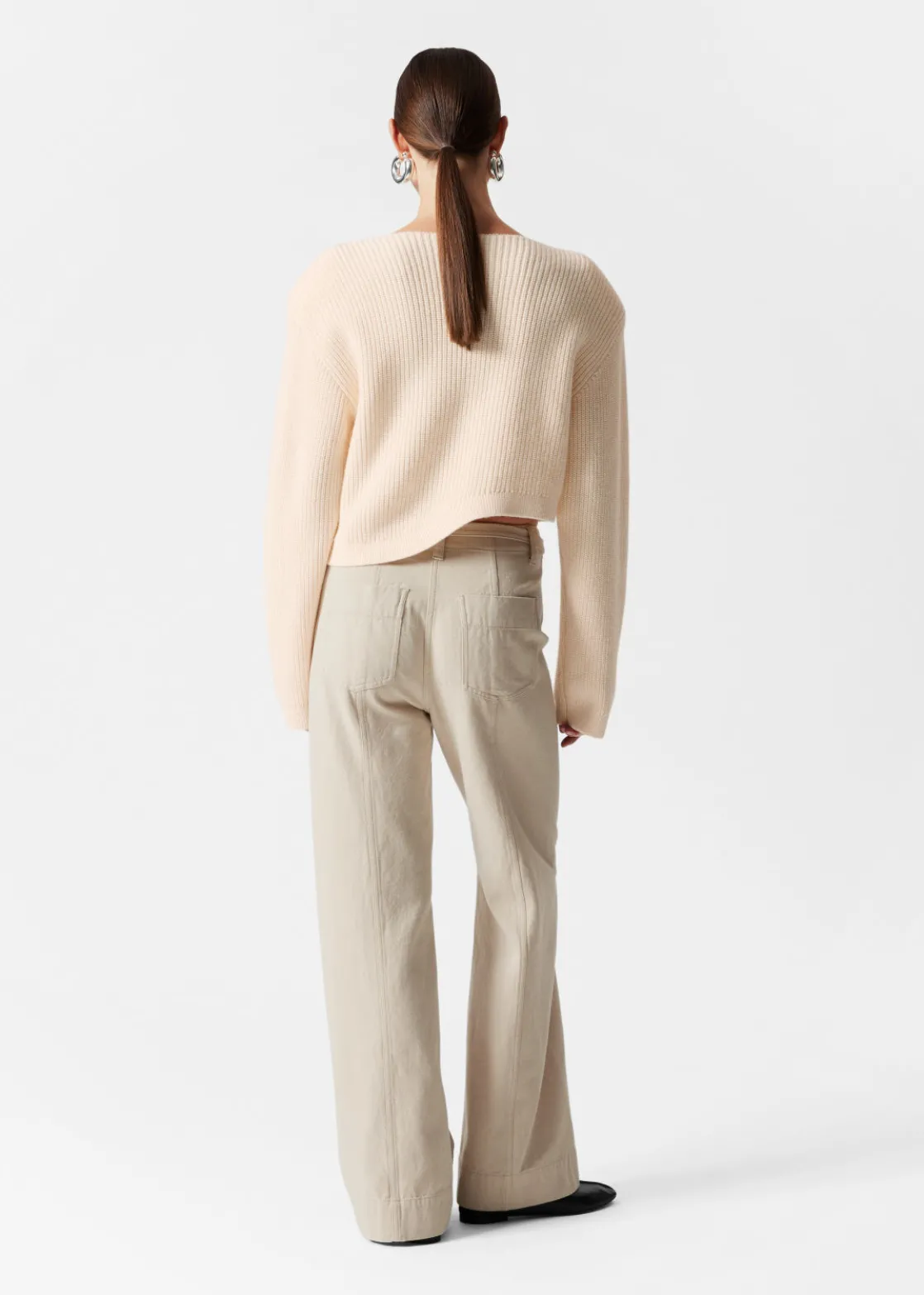 Relaxed Belted Trousers