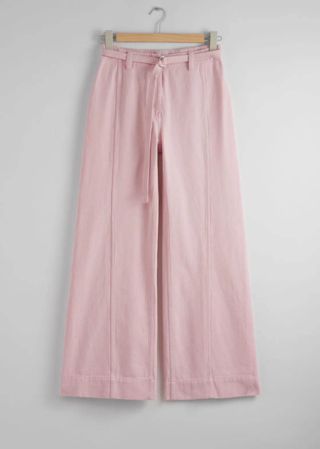 Relaxed Belted Trousers