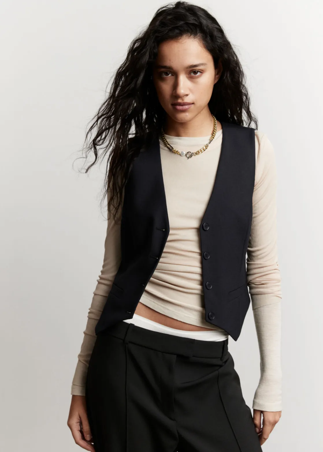 Single-Breasted Vest