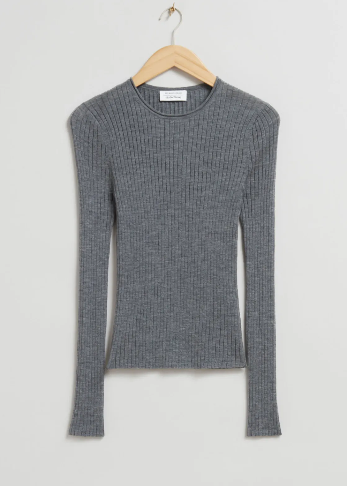 Merino Wool Ribbed Top