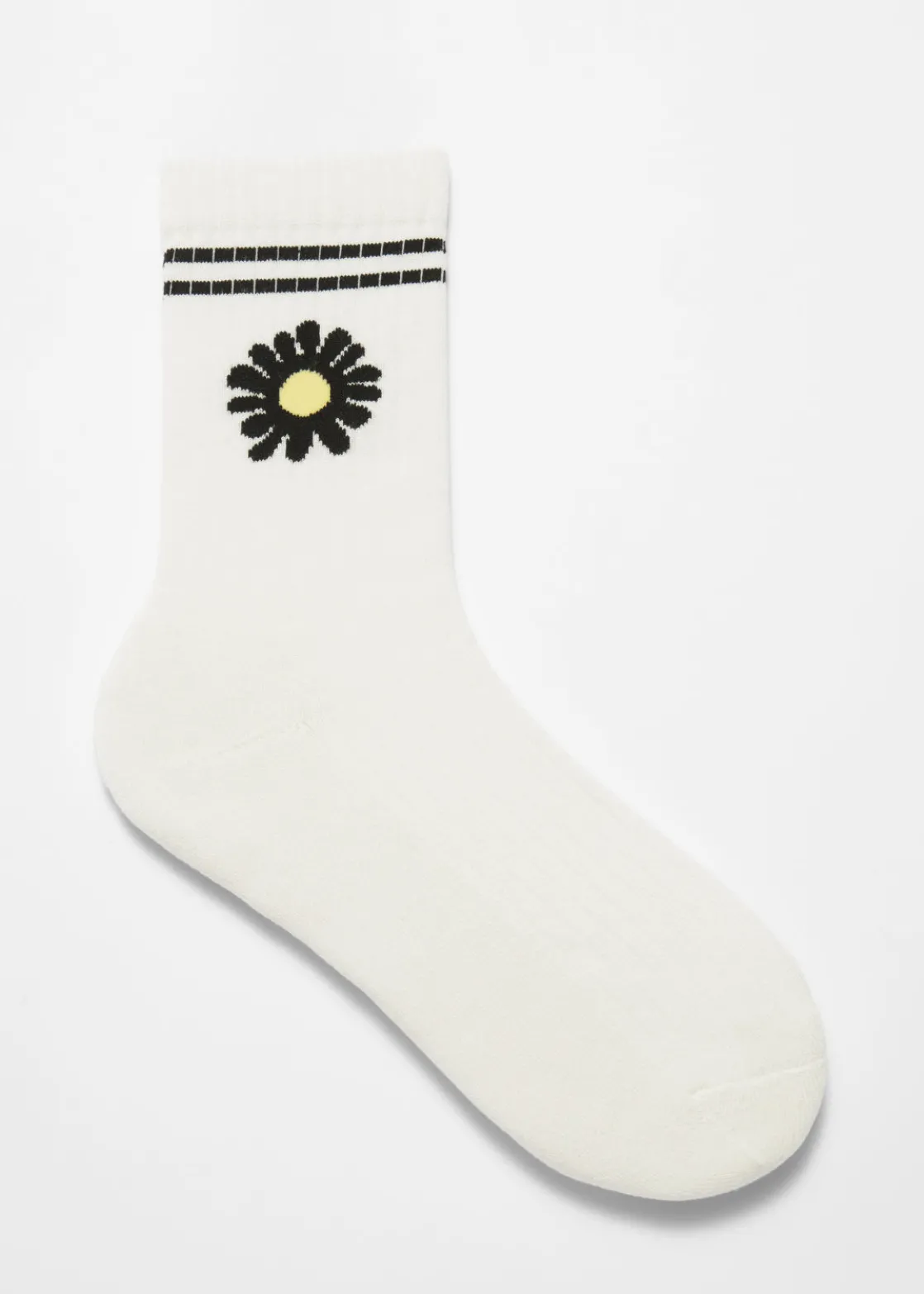 Intarsia Cotton-Blend Socks