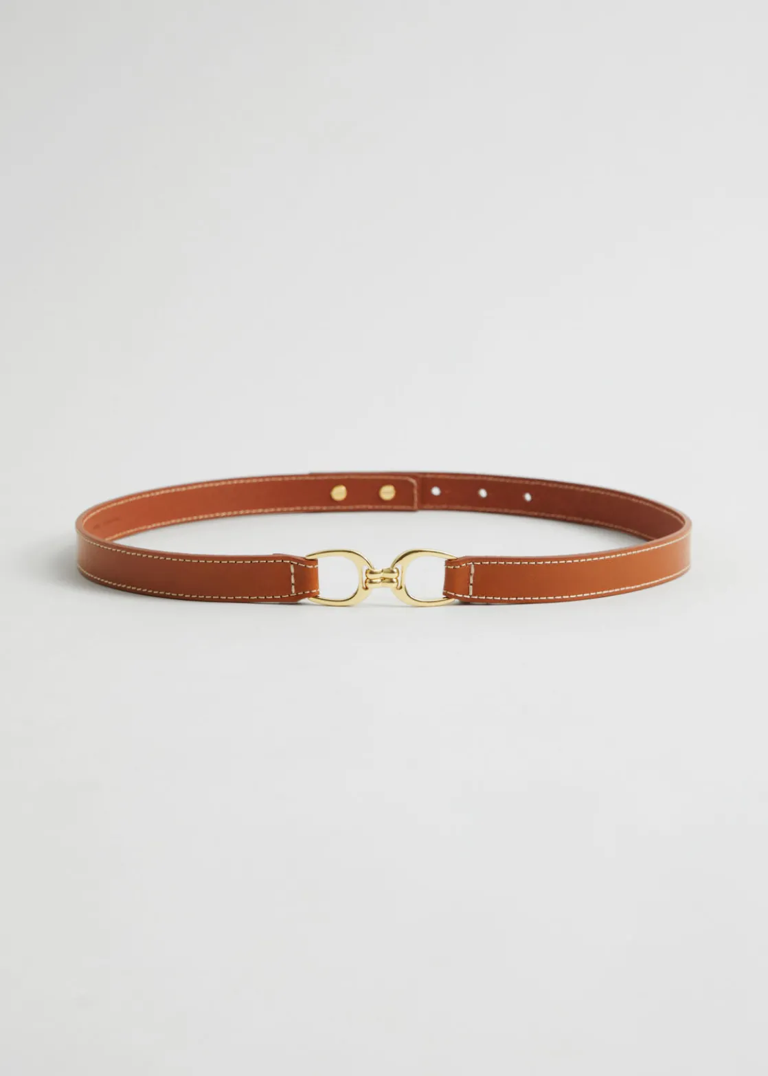 Mid-Waist Leather Belt