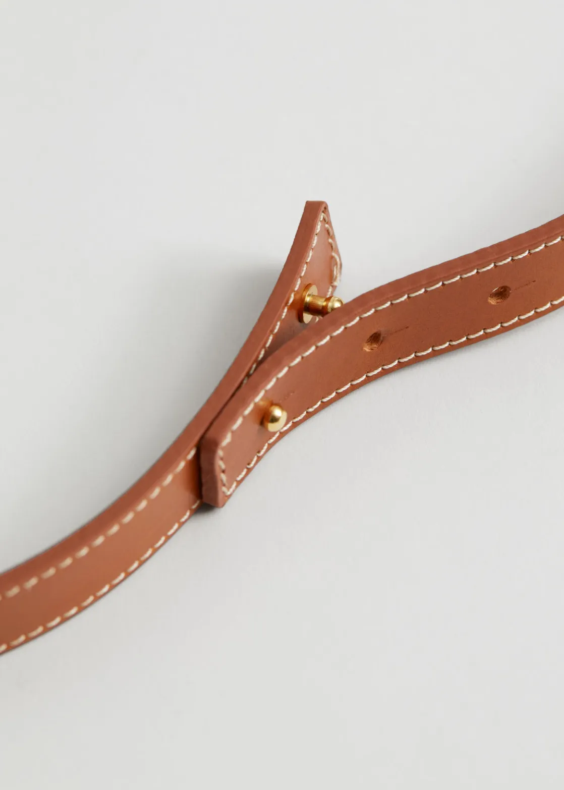 Mid-Waist Leather Belt