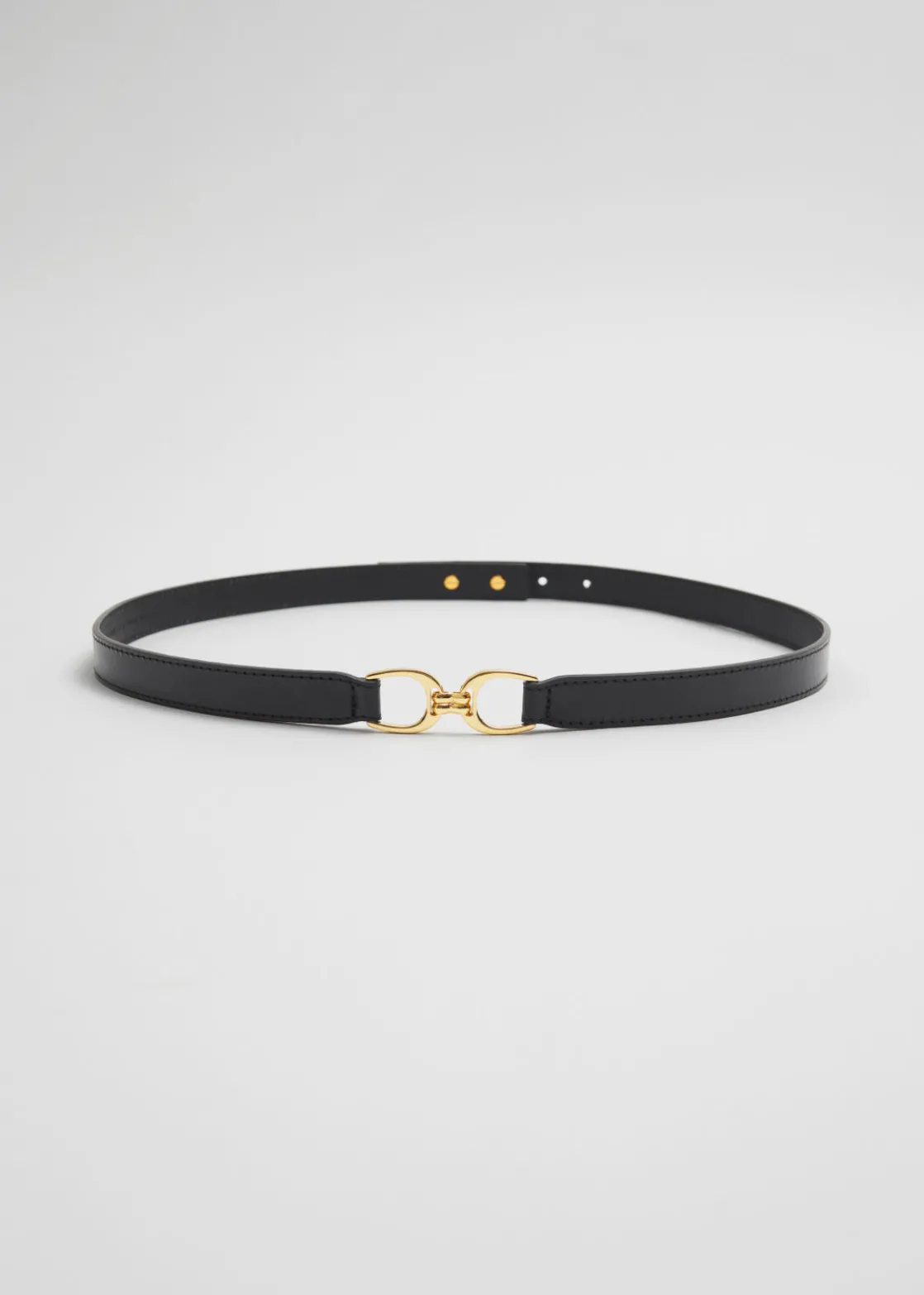 Mid-Waist Leather Belt