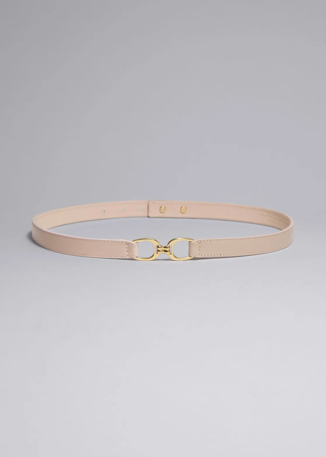 Mid-Waist Leather Belt