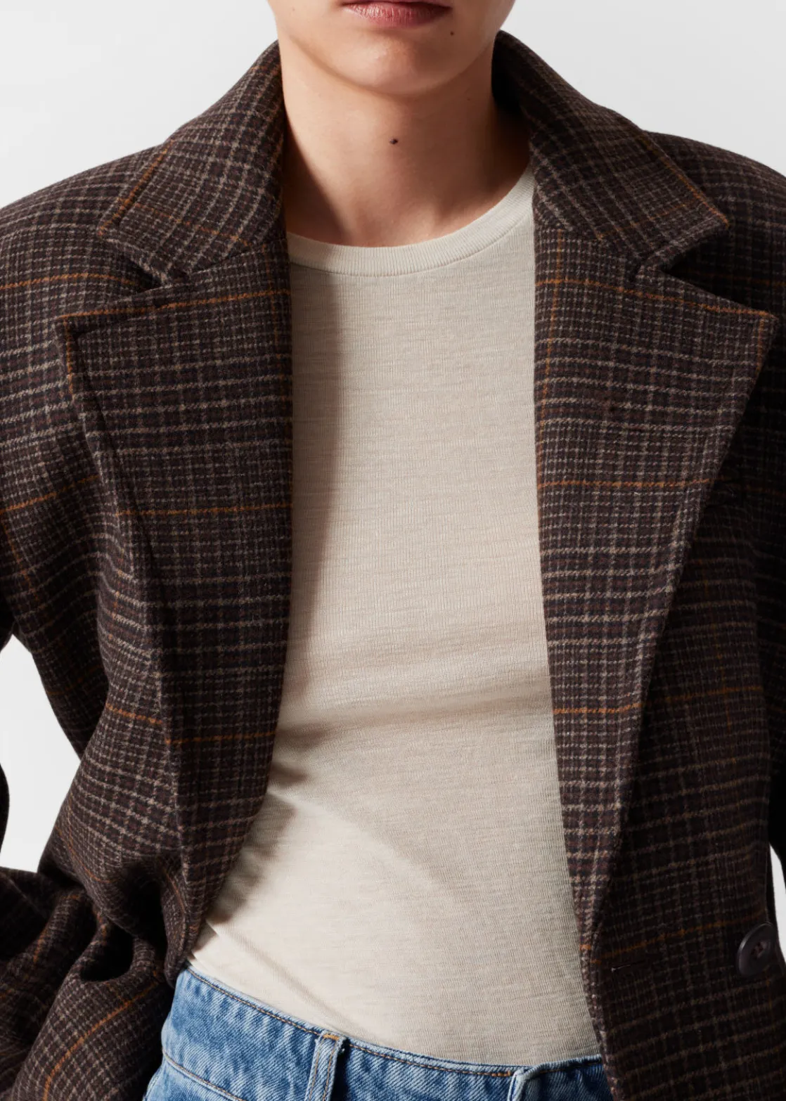 Structured Tweed Blazer