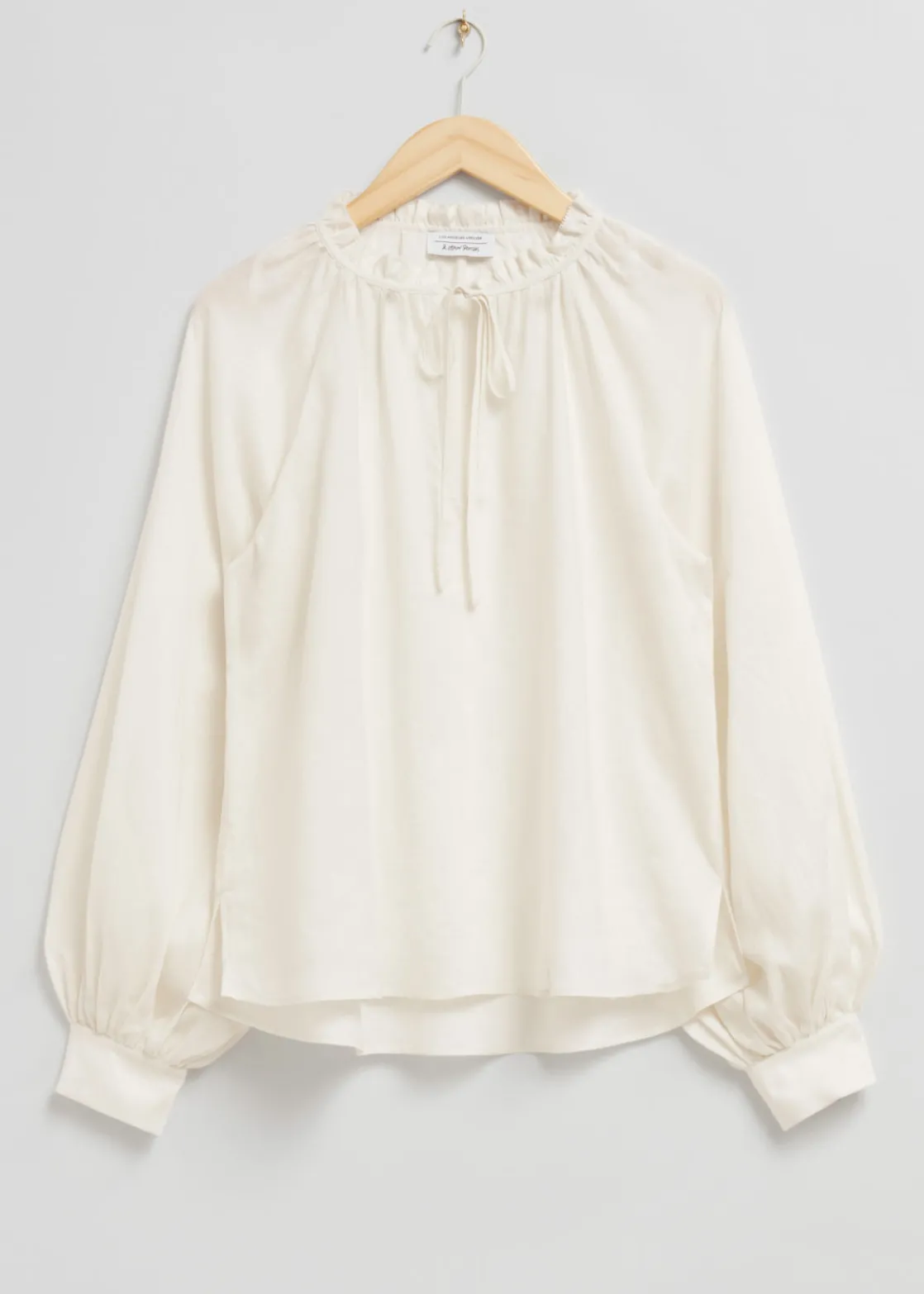 Oversized Voluminous Sleeve Blouse