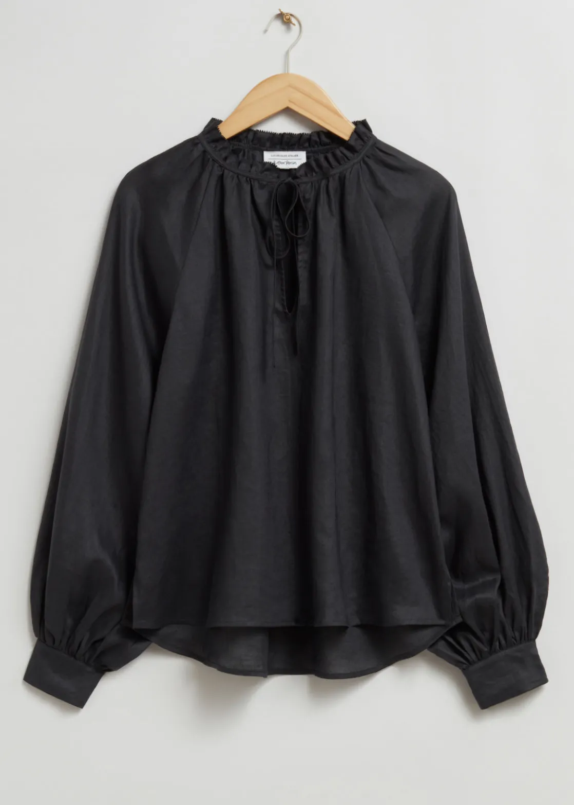 Oversized Voluminous Sleeve Blouse