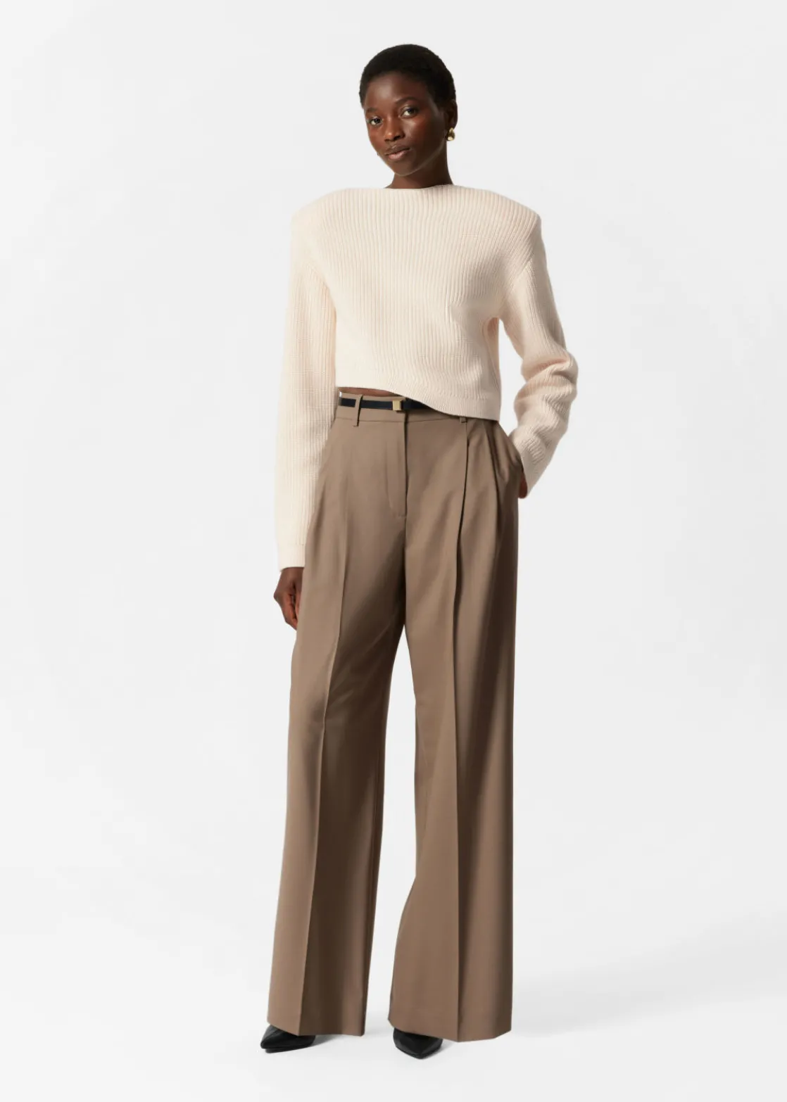 Tailored Wool Trousers