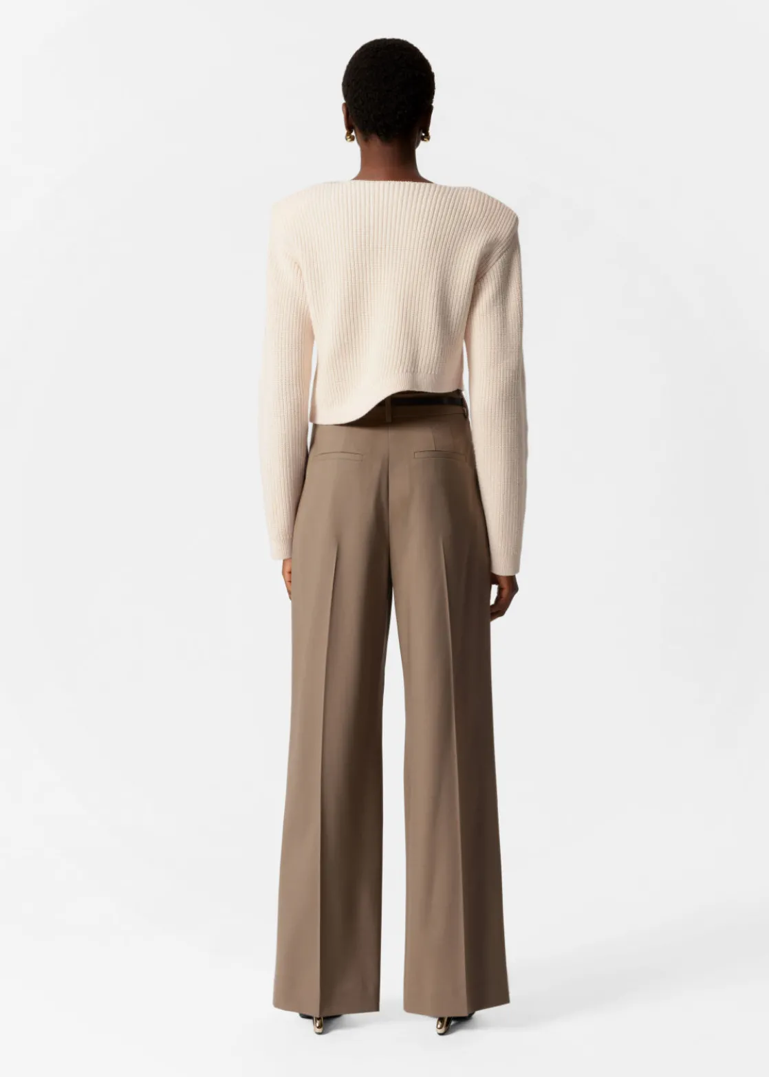 Tailored Wool Trousers