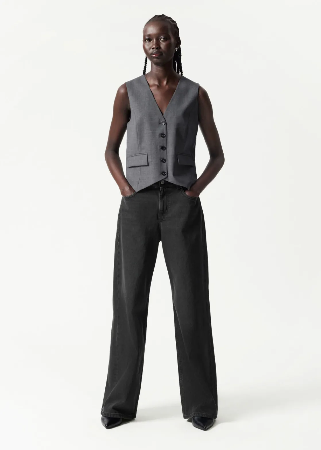 Tailored Wool Waistcoat