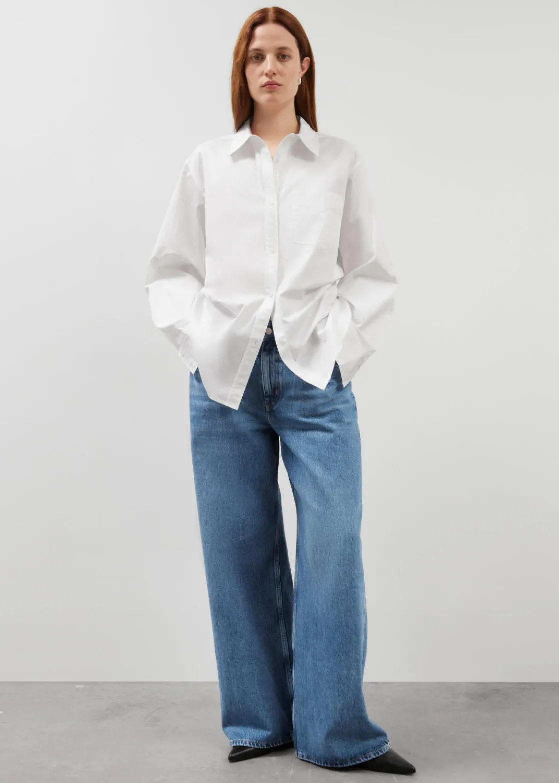 Pointed Slingback Pumps