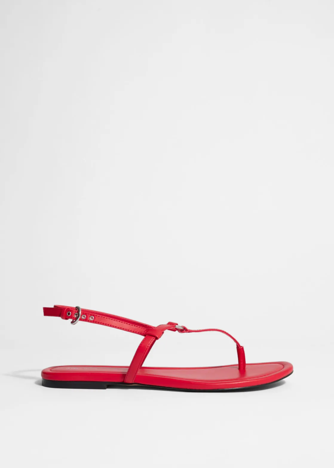 T-bar Leather Sandals