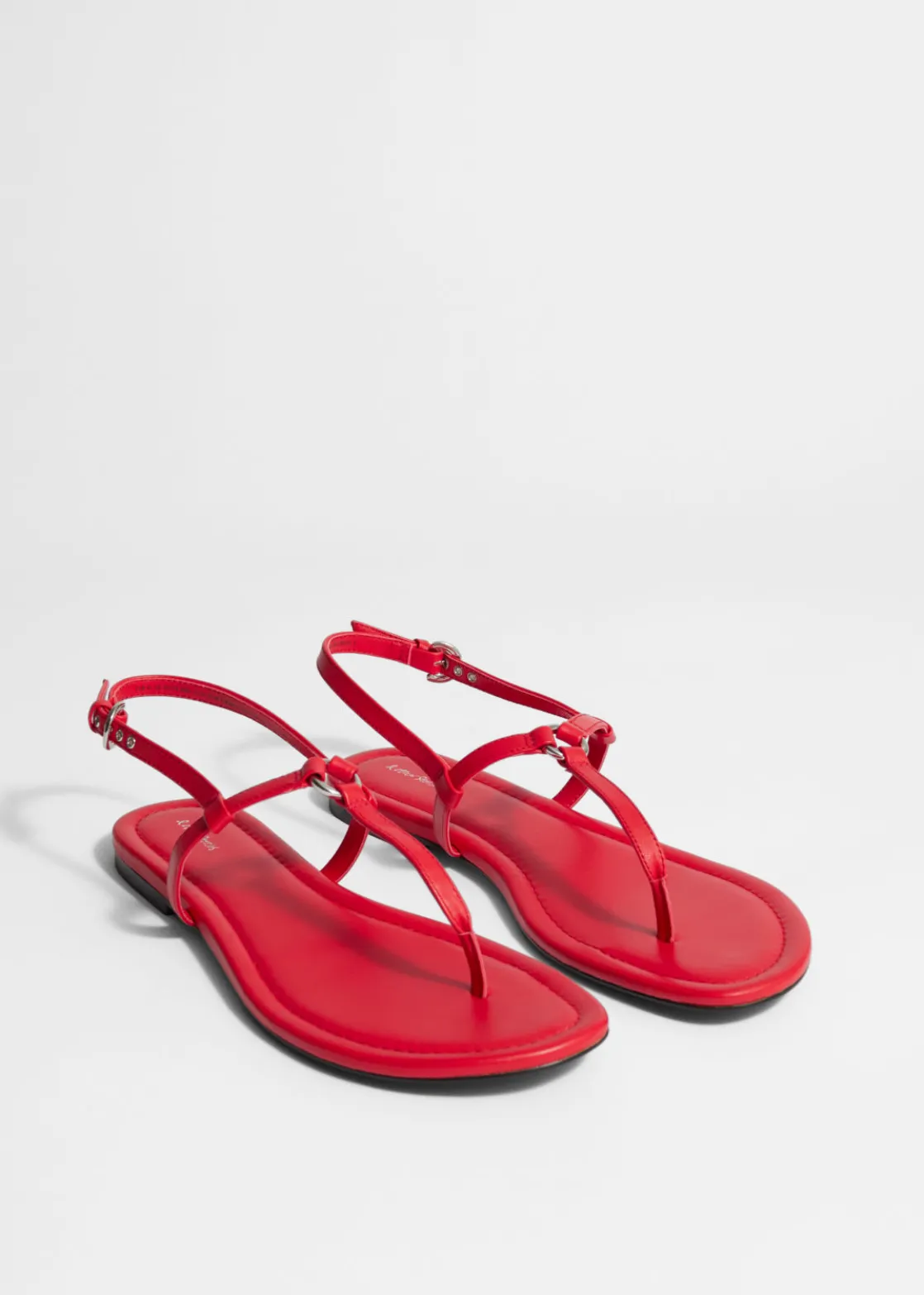 T-bar Leather Sandals