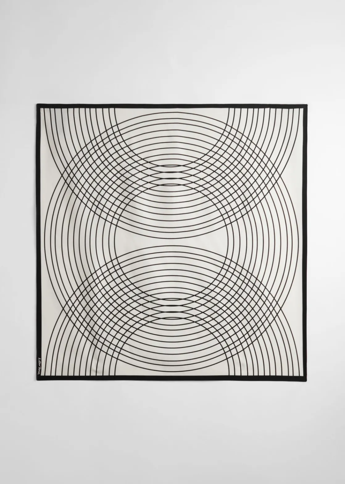 Graphic Print Square Scarf