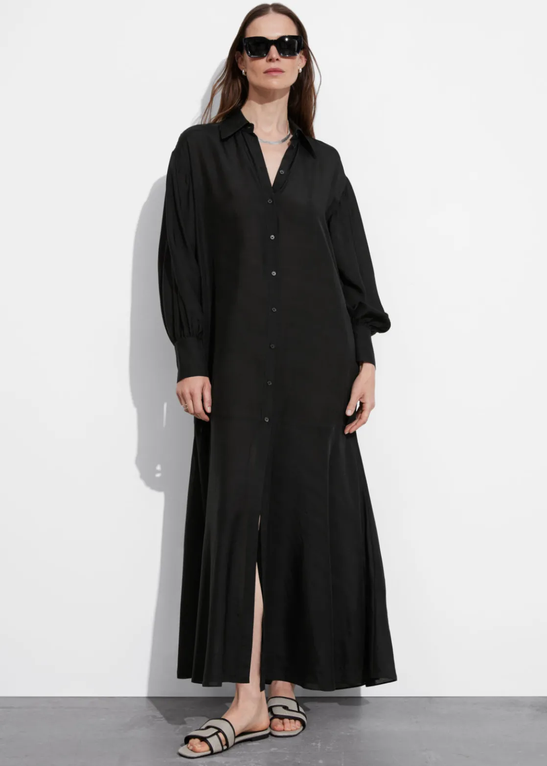 Shirt Maxi Dress