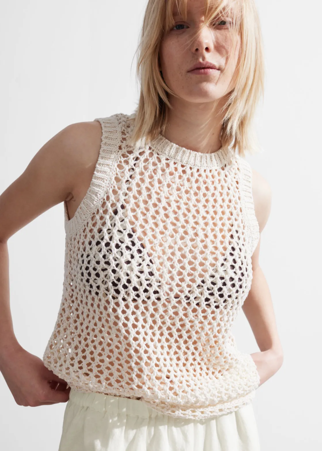 Crocheted Tank Top