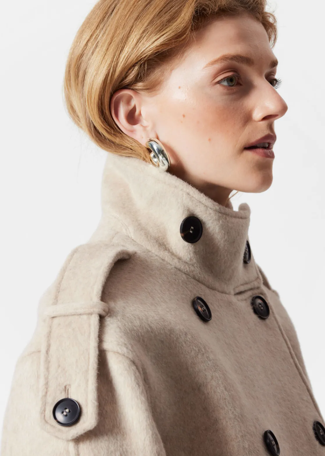 Double-Breasted Wool Jacket