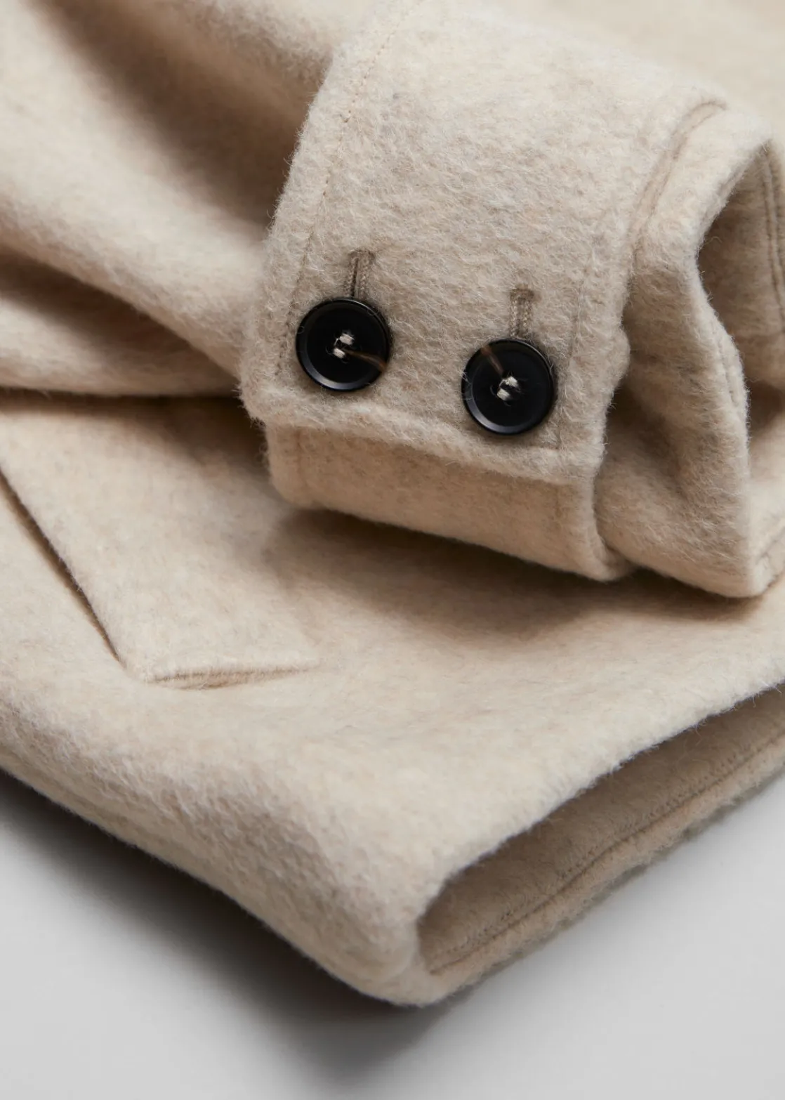 Double-Breasted Wool Jacket